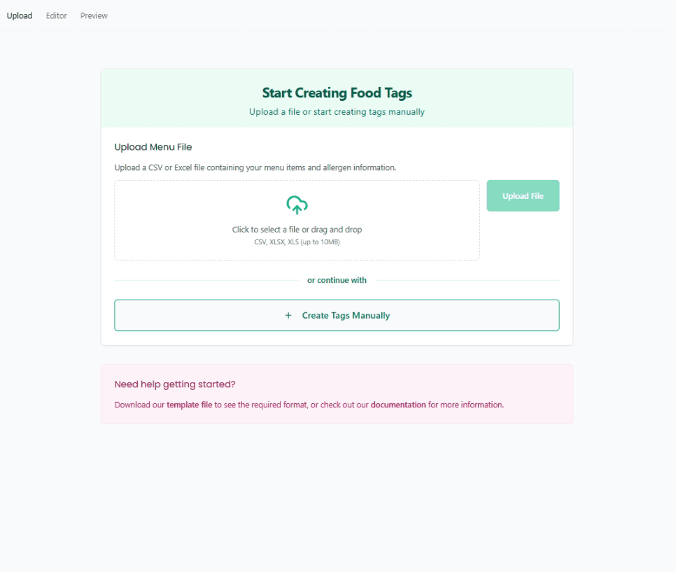 Gallery image 1 for Allergen Label App